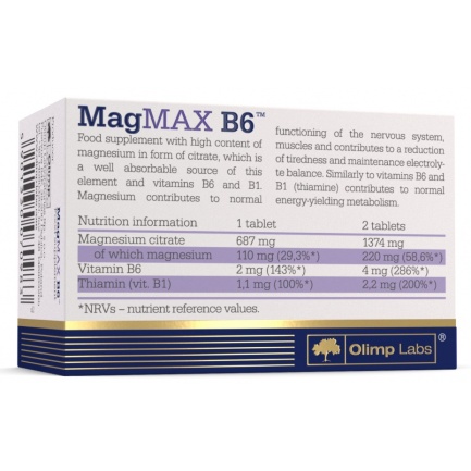 MagMax B6 / 50 Tabs