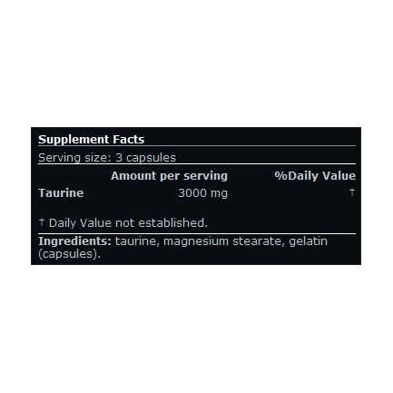 Taurine / 90 Caps.