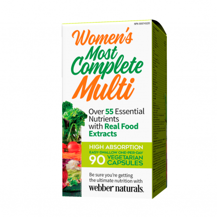 Webber Naturals Мултивитамин за жени х90 веган капсули