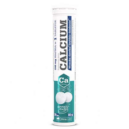 Calcium / 20 Effervescent Tablets Lemon
