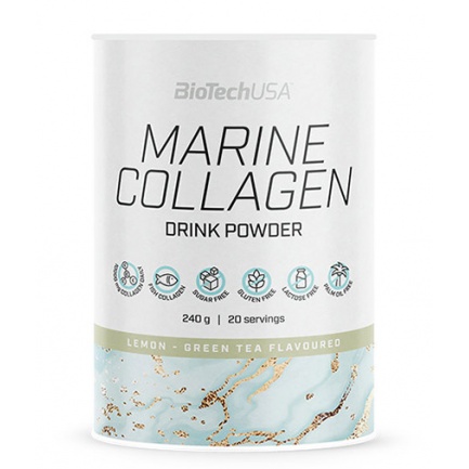Marine Collagen Drink Powder Lemon and Green Tea
