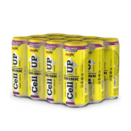 CellUp® Pre-Workout Drink / 12 x 500 ml Dragon Flame