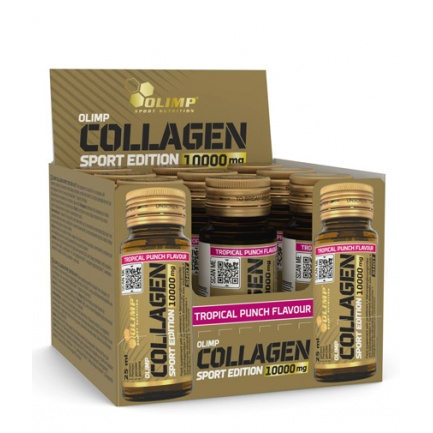 Collagen Shot Box - GLASS / 9 x 25 ml Tropical punch