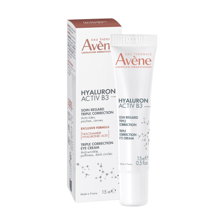 Avene Hyaluron Activ B3 Грижа за околоочен контур с тройно действие 15 ml