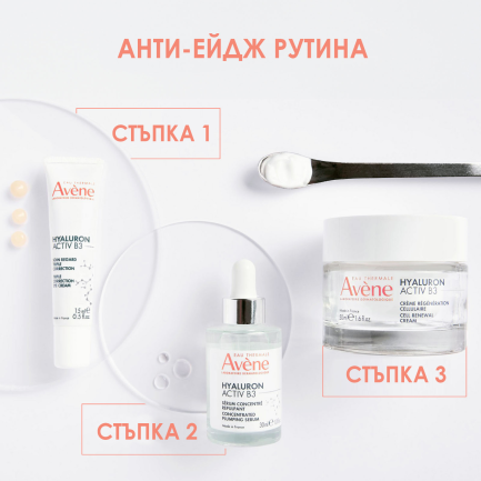 Avene Hyaluron Activ B3 Грижа за околоочен контур с тройно действие 15 ml