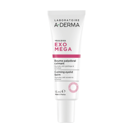 A-Derma Exomega Успокояващ околоочен балсам 15 ml