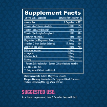 Immunity Formula / 60 Caps.