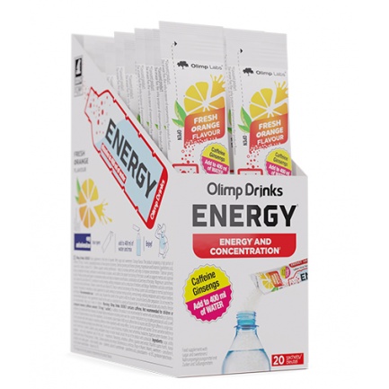 Drinks for life ENERGY / 20 Sachets Orange