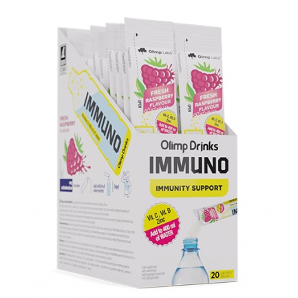 Drinks for life IMMUNO / 20 Sachets Raspberry
