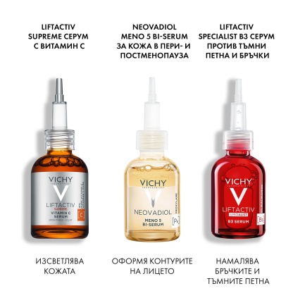 Vichy Neovadiol Meno 5 BI–серум за кожа в менопаузата и постменопаузата 30 ml