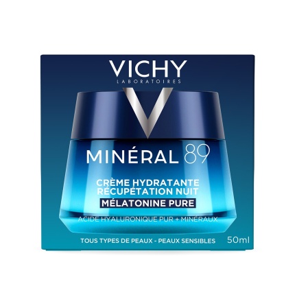 Vichy Mineral 89 Нощен крем за възстановяване на хидратацията 50 ml