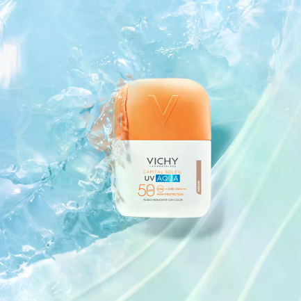 Vichy Soleil SPF50 UV Aqua Флуид за лице - среден 50 ml