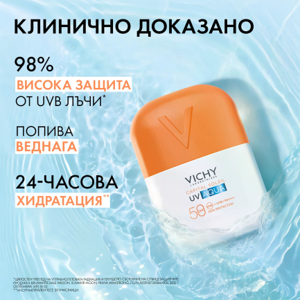 Vichy Soleil SPF50 UV Aqua Флуид за лице 50 ml
