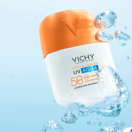 Vichy Soleil SPF50 UV Aqua Флуид за лице 50 ml