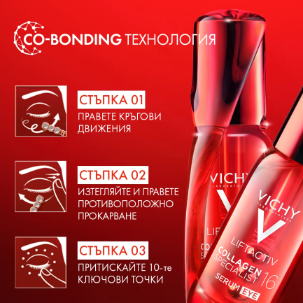 Vichy Liftactiv Collagen Specialist 16 Серум за околоочен контур 15 ml