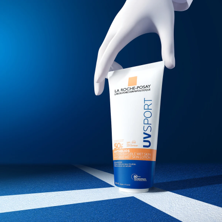 La Roche-Posay Anthelios SPF50+ UVSPORT Лосион за влажна кожа 200 ml