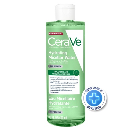 CeraVe Хидратираща мицеларна вода 400 ml