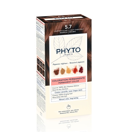 Phyto Pytocolor Боя за коса 5.3 Светъл златист кестен