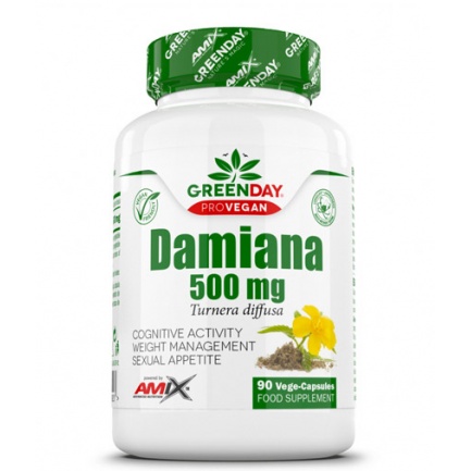 GreenDay ProVegan Damiana / 90 Caps