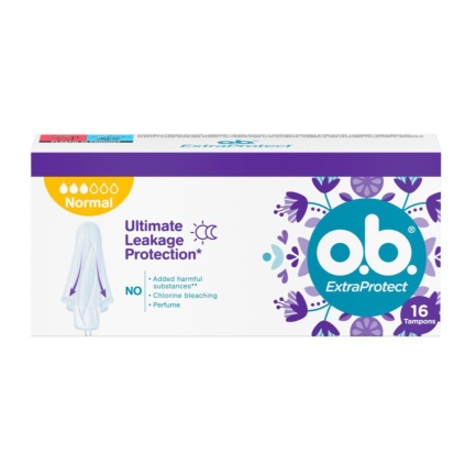 o.b. ExtraProtect Normal Дамски тампони х16 броя