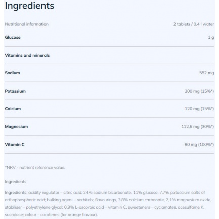 Hydratonic Fast / 20 Effervescent Tabs Cherry