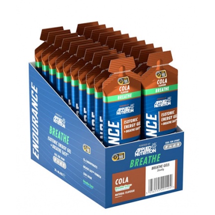 Breathe Isotonic Energy Gel - Open Your Airwaves / 20 x 60 g Cola