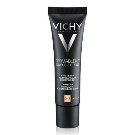 Vichy Dermablend коригиращ 3D фон дьо тен за изглаждане на кожата 20 - 30 ml