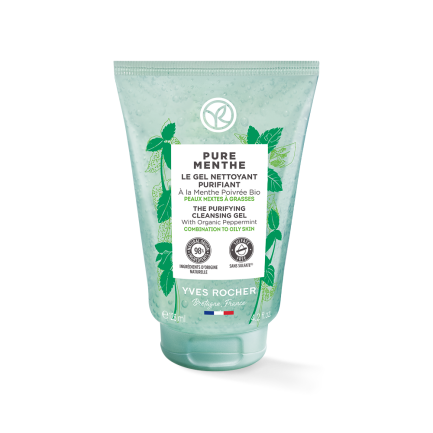 Yves Rocher Pure Menthe Почистващ гел 125 ml