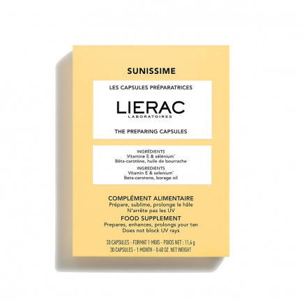 Lierac Sunissime за здравословен тен х30 капсули