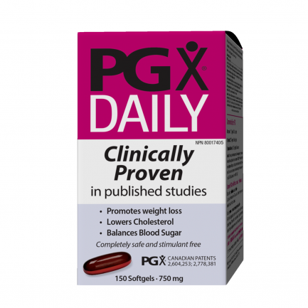 Webber Naturals PGX Daily Ultra Matrix За отслабване 750 mg x150 софтгел капсули