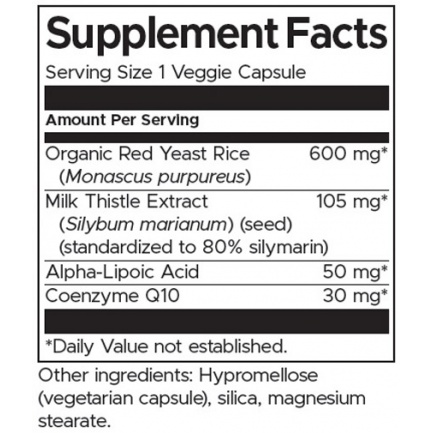 Red Yeast Rice & CoQ10 / 60 Vcaps