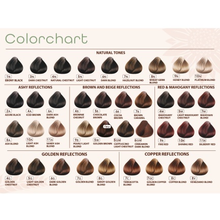3Chenes Color & Soin Безамонячна боя за коса, цвят 5W Златисто-кафяв
