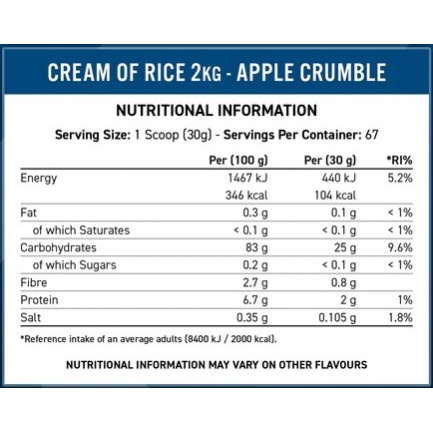 Cream Of Rice Raspberry Ripple