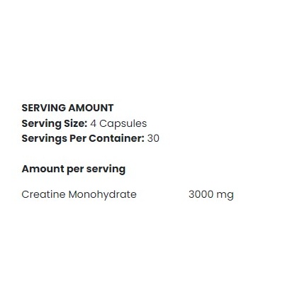 Creatine 3000 / 120 Caps