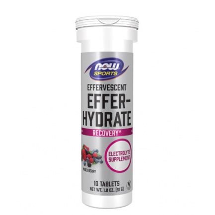 Effer-Hydrate / 10 Effervescent Tabs Lemon and lime