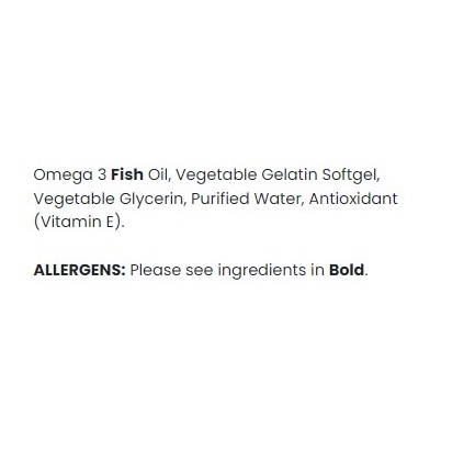 Omega 3 / 100 Softgels