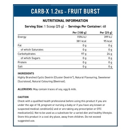 Carb-X Fruit Burst
