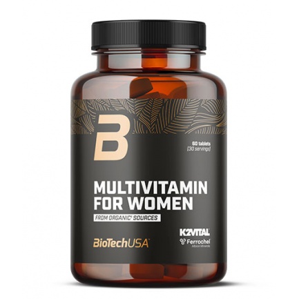 Multivitamin For Women from Organic Sources / 60 Tabs