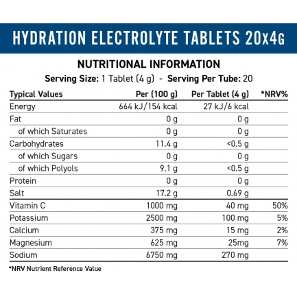 Endurance Hydration Electrolyte / 20 Tabs Pink Grapefruit