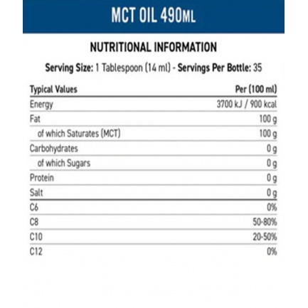 MCT Oil / 490 ml