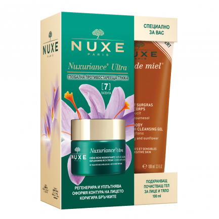 Nuxe Nuxuriance Богат крем + Reve de Miel Гел за лице и тяло 100 ml