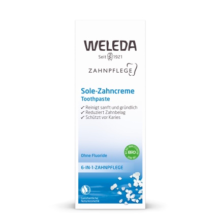 Weleda избелваща паста за зъби със соли 75 мл
