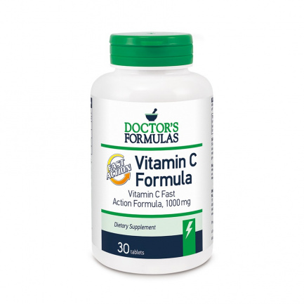 Doctor’s Formulas Витамин С 1000 mg (с бързо усвояване) х30 таблетки