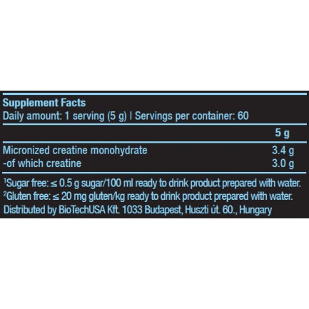 100% Creatine Monohydrate Pineapple - Mango