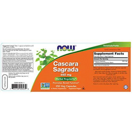 Cascara Sagrada 450 mg