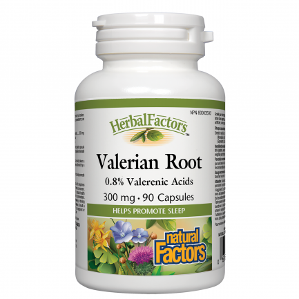 Natural Factors Валериана (корен) 300 mg x90 капсули