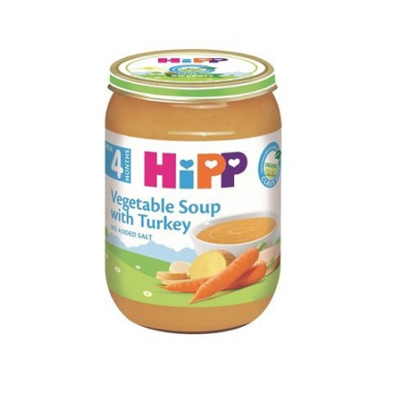 Hipp 7963 Био Зеленчукова супа с пуйка 190 гр.