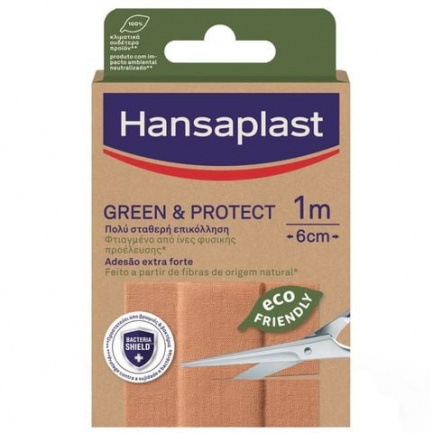 Hansaplast Пластири устойчива защита 1m x 6см