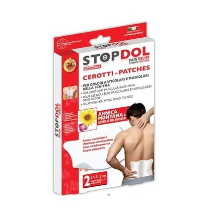 Stop Dol Пластир при болка в гърба и кръста 17 cm/ 21.8 cm x2 броя
