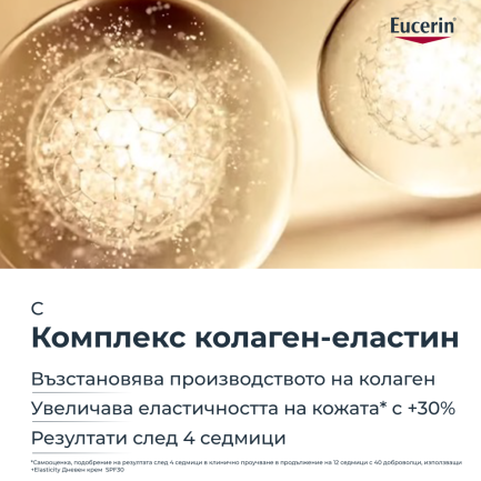 Eucerin Hyaluron-Filler + Elasticity SPF30 Дневен крем 50 ml